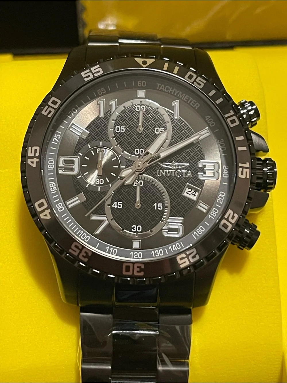 Invicta Specialty Mach Gala Men's Watch - 48mm. Black (69815) New